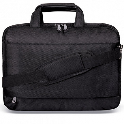 Сумка портфель BRAUBERG DANDY с отделением для ноутбука 15-16", 2 отделения, "Combi", черная, 32х41х10 см, 240397