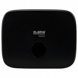Диспенсер для полотенец LAIMA PROFESSIONAL PREMIUM BLACK (Система H2), Z-сложения, черный, ABS-пластик, 609522