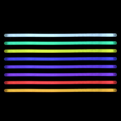 Светящиеся (неоновые) палочки 100 штук + 5 в ПОДАРОК! в тубе, ассорти, ЗОЛОТАЯ СКАЗКА, 662596