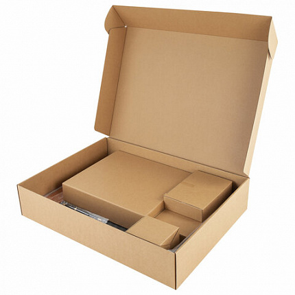 Набор настольный GALANT "Cayman" из дерева, 5 предметов, цвет "светлое дерево/чёрный", 238159