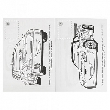 Раскраска с наклейками, АССОРТИ, А4, 214х290 мм, 16 стр., 16 наклеек, УМКА