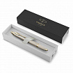 Ручка шариковая PARKER "IM Professionals Monochrome Champagne", корпус шампань, сталь, синяя, 2172956