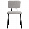 Стулья BRABIX "Ideal CF-080", КОМПЛЕКТ 4 шт., черный каркас, букле серый, 533256