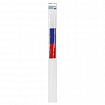 Флаг России ручной 30х45 см, без герба, с флагштоком, BRAUBERG/STAFF, 550182