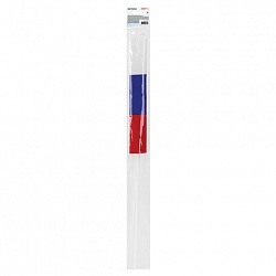 Флаг России ручной 30х45 см, без герба, с флагштоком, BRAUBERG/STAFF, 550182