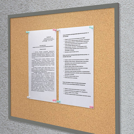 Силовые кнопки-гвоздики BRAUBERG PASTEL, пастельные цвета, 30 штук, 12 мм, 272756