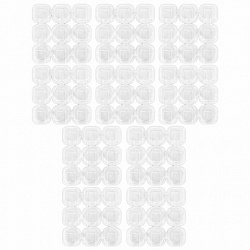 Крючки самоклеящиеся для гирлянд и проводов 1,5х1,5 см, КОМПЛЕКТ 90 шт., LAIMA Home, 608797