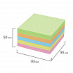 Блок для записей в боксе, 9х9х5 см, плотность 80 г/м2, цветной, BRAUBERG, 122226
