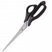 Ножницы STAFF Basic 210 мм, чёрные, ПВХ чехол с европодвесом, 235460