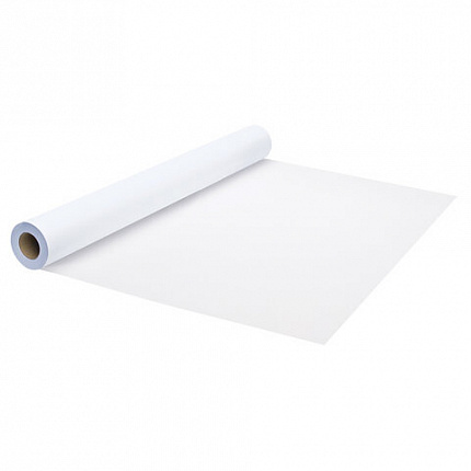 Бумага широкоформатная рулон для плоттера, 914 мм х 30 м х втулка 50,8 мм, 120 г/м2, белизна CIE 146%, BRAUBERG, 110622