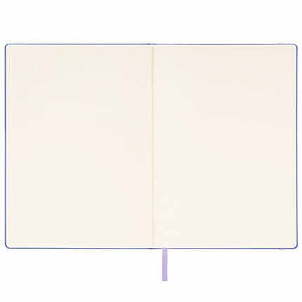 Скетчбук, слоновая кость 140 г/м2 210х297 мм, 80 л., КОЖЗАМ, резинка, BRAUBERG ART CLASSIC, пастель сиреневый, 116883