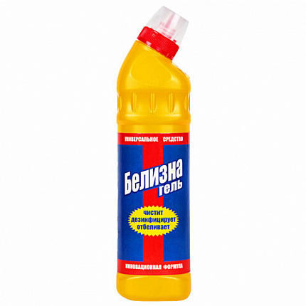 Средство для отбеливания, дезинфекции и уборки 500 мл, БЕЛИЗНА, гель, 2000005