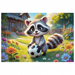 Пазл картонный 54 элемента "ОЧАРОВАТЕЛЬНЫЕ МОРДАШКИ", АССОРТИ, 40 видов, 175х130 мм, HATBER